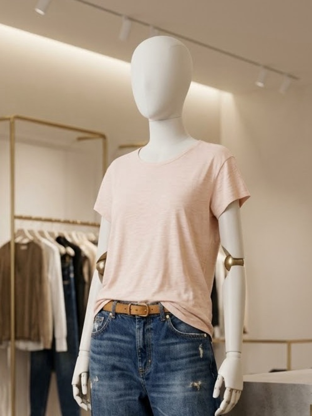 Wonderly Women's Light Pink Tee